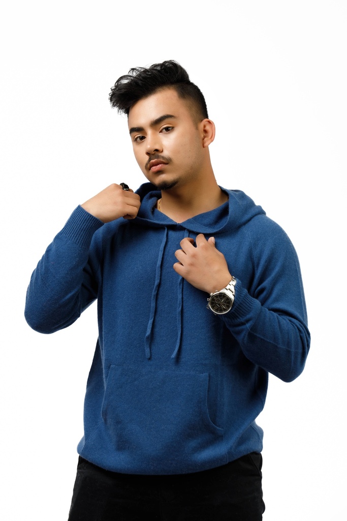 PLAIN HOODIE PLAIN (WHITE)