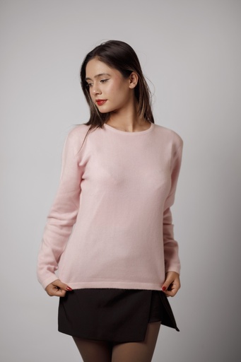 R. LADIES SWEATER PLAIN (WHITE)